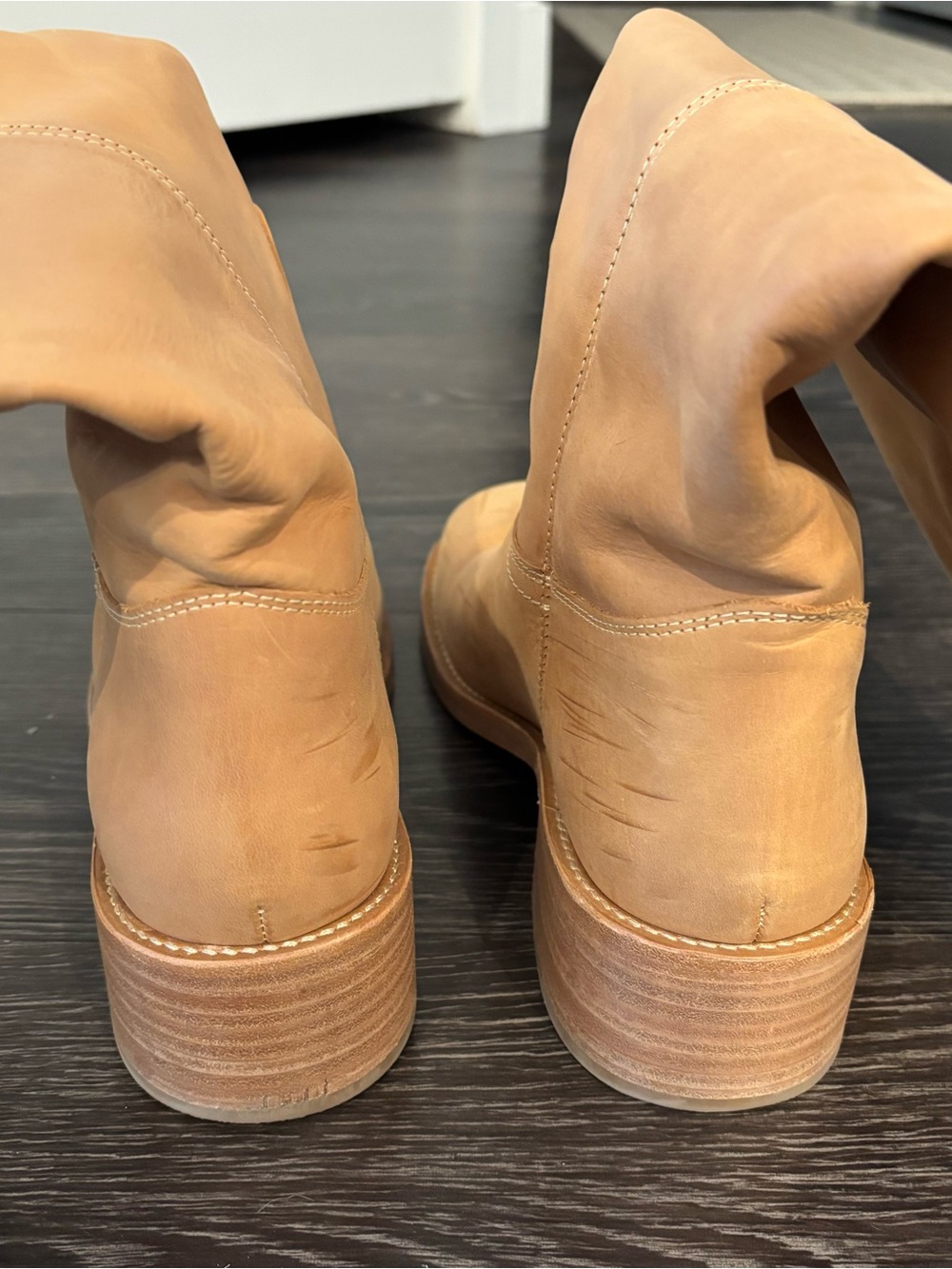 Steve Madden Riggs Boots - Banana Leather - Picture 6 of 7